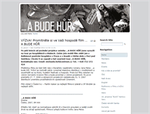 Tablet Screenshot of filmabudehur.cz